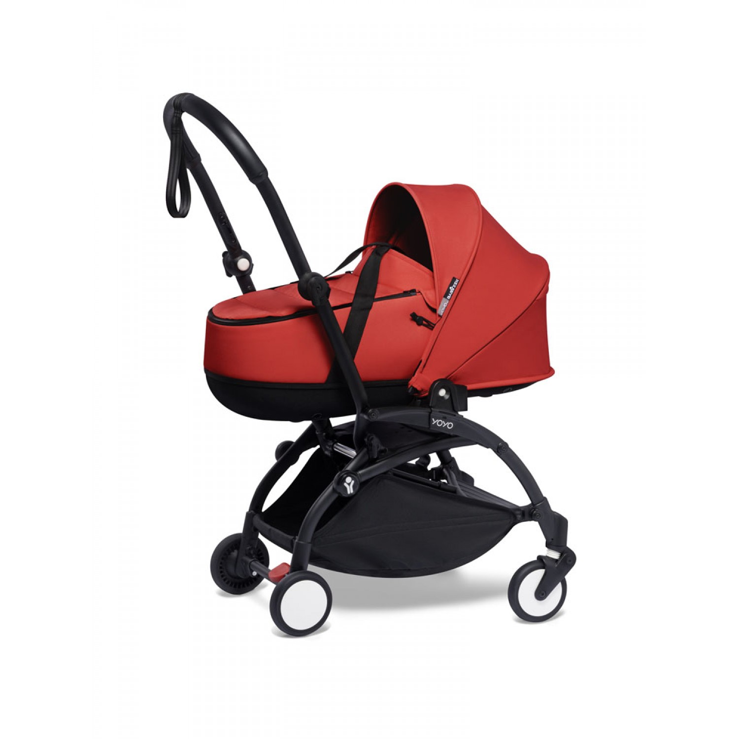 BABYZEN stroller YOYO2 bassinet  Black Frame | Red